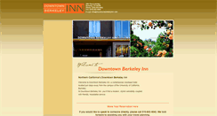 Desktop Screenshot of downtownberkeleyinn.com
